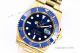 EW Factory v2 Version Rolex Submariner date 904l Yellow Gold Blue Ceramic Watch 40mm (2)_th.jpg